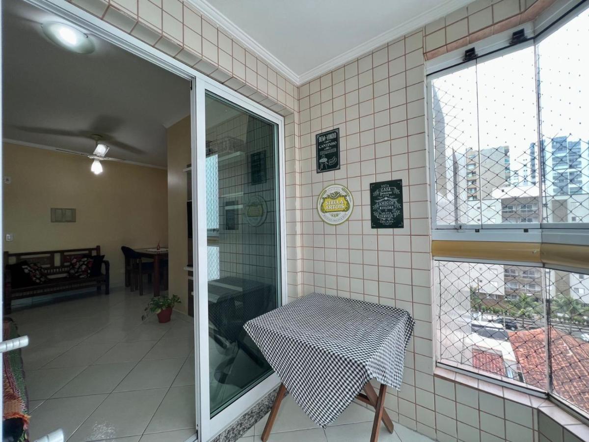 Apartmán Cantinho Do Churrasco - Varanda Gourmet A 60 Mts Praia Praia Grande  Exteriér fotografie