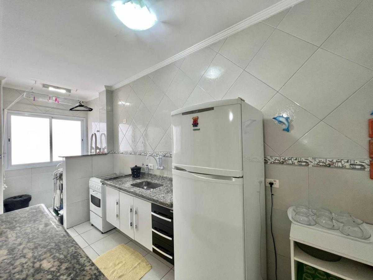 Apartmán Cantinho Do Churrasco - Varanda Gourmet A 60 Mts Praia Praia Grande  Exteriér fotografie